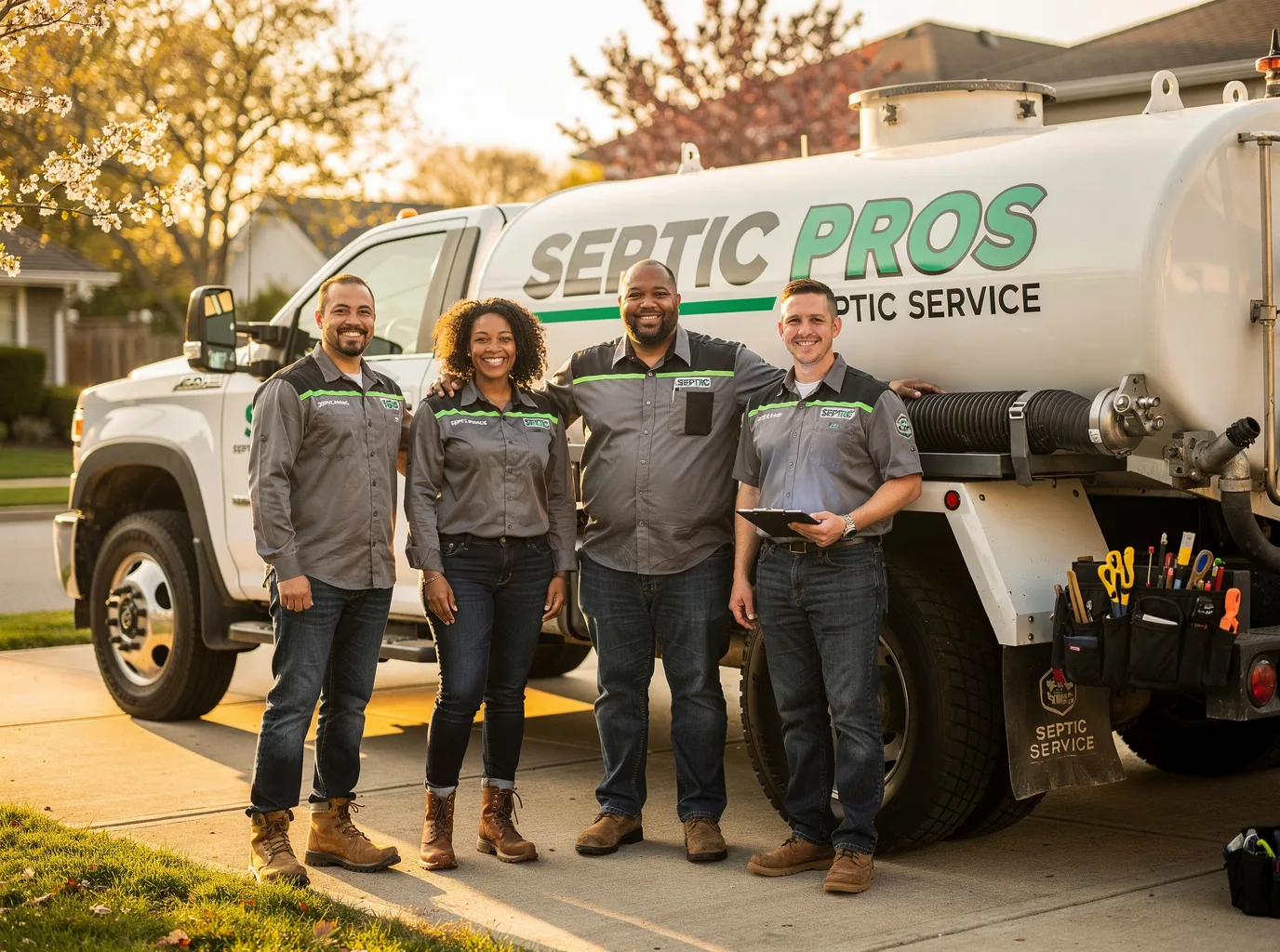 Septic Tank Pumping company in Orange Grove, TX